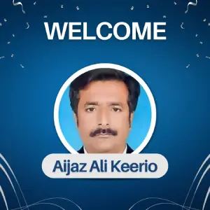 welcome by aijaz ali keerio to the visitors