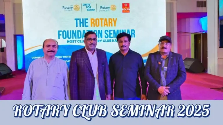 Rotary foundation seminar 2025